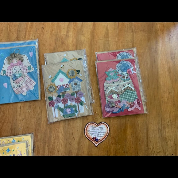 12 NEW Handcrafted note card set - Picture 2 of 11